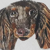 Mi Proyecto del curso: Needle painting para principiantes. Embroider, Naturalistic Illustration, and Textile Design project by Mayra Guadarrama - 01.21.2022