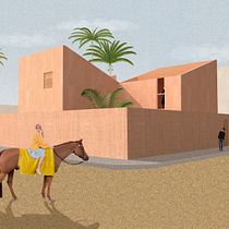 Mi Proyecto del curso: Representación gráfica de proyectos arquitectónicos. Un projet de Architecture, Design graphique, Architecture d'intérieur, Design d'intérieur, Pa, sagisme, Collage, Architecture numérique et Illustration architecturale de Camila Melio - 24.10.2022