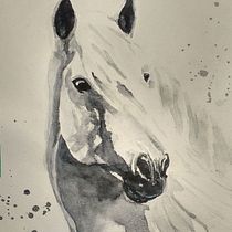 My project in Expressive Animal Portraits in Watercolor course. Un projet de Illustration traditionnelle, Aquarelle, Dessin réaliste et Illustration naturaliste de dennismateri - 23.01.2022
