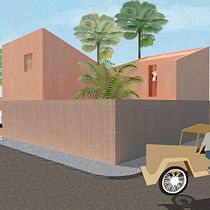 Mi Proyecto del curso: Representación gráfica de proyectos arquitectónicos. Un projet de Architecture, Design graphique, Architecture d'intérieur, Design d'intérieur, Pa, sagisme, Collage, Architecture numérique et Illustration architecturale de Fernando Cárdenas - 25.01.2022