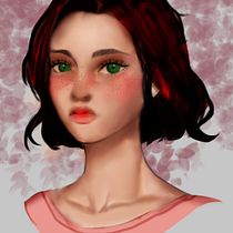 Mi Proyecto del curso: Retratos digitales de fantasía con Photoshop. Traditional illustration, Drawing, Digital Illustration, Portrait Drawing, Digital Drawing, and Digital Painting project by Galilea Vallejo - 01.24.2022