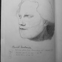 My project in Portrait Sketchbooking: Explore the Human Face course. Un progetto di Bozzetti, Disegno, Disegno di ritratti, Disegno artistico e Sketchbook di Hubert Wagelmans - 25.01.2022