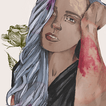 Mi Proyecto del curso: Retrato ilustrado con Procreate. Ilustração tradicional, Ilustração vetorial, Ilustração digital, e Desenho de retrato projeto de Patricia Munera González - 19.03.2020