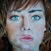 Mi Proyecto del curso: Retrato realista al pastel tiza. Traditional illustration, Fine Arts, Drawing, Portrait Drawing, and Realistic Drawing project by Beatriz Lopez Lopez - 01.25.2022