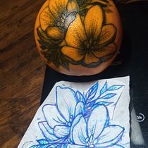 Mein Kursprojekt: Tattoo für Anfänger. Un progetto di Design di tatuaggi di thea_francke - 25.01.2022