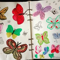 Il mio progetto del corso: Tecniche di illustrazione per sbloccare la tua creatività. Design, Traditional illustration, Fine Arts, Painting, Creativit, Creating with Kids, and Sketchbook project by Elena Chesini - 01.25.2022