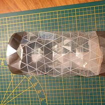Mijn project van de cursus: Met de hand gemaakte geometrische mallen: ontwerp facetgeslepen voorwerpen. Un projet de Design , Création d'accessoires, Artisanat, Beaux Arts, Design d'intérieur, Décoration, Décoration d'intérieur , et DIY de Marion Immerzeel - 25.01.2022