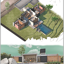 Mi Proyecto del curso: Ilustración digital de proyectos arquitectónicos. Un projet de Architecture, Pa, sagisme, Illustration numérique, Architecture numérique et Illustration architecturale de Henyel Luis Moreno Zavaleta - 25.01.2022