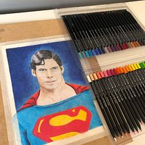 Christopher Reeve - Superman. Traditional illustration, Fine Arts, Pencil Drawing, Drawing, Portrait Drawing, Realistic Drawing, Artistic Drawing, and Colored Pencil Drawing project by Agustin Machetanz - 01.24.2022