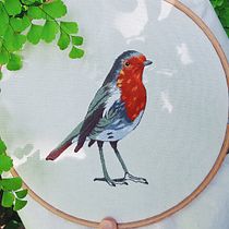 Meu projeto do curso: Pintar com linha: técnicas de ilustração têxtil. Ilustração tradicional, Bordado, e Design têxtil projeto de Isabel Carvalho - 16.01.2022