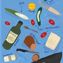 Mein Kursprojekt: Illustrierte Rezepte: mach köstliche Kunst Ein Projekt aus dem Bereich Traditionelle Illustration, Infografik, Vektorillustration, Zeichnung, Digitale Illustration, Digitale Malerei, Sketchbook, Illustration mit Tinte und Naturalistische Illustration von ju-ju - 26.01.2022