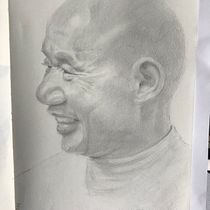 My project in Realistic Pencil Portraiture: Capture Stories and Emotions course. Traditional illustration, Pencil Drawing, Drawing, Portrait Drawing, and Realistic Drawing project by angelah - 01.26.2022