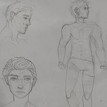 Mi Proyecto del curso: Dibujo anatómico para principiantes. Fine Arts, Sketching, Pencil Drawing, Drawing, Realistic Drawing, and Figure Drawing project by Jessica Canul Rodríguez - 01.20.2022