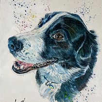 Mon projet du cours : Portraits expressifs d'animaux à l'aquarelle. Un projet de Aquarelle de Carole Bourque Carolink - 25.01.2022