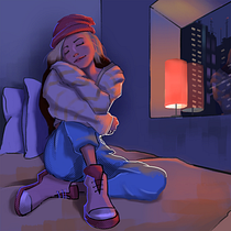 My project in Lighting Principles for Digital Painting course. Traditional illustration, Digital Illustration, and Digital Painting project by Aritra Guha Ray - 12.30.2021