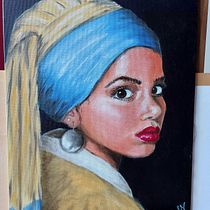 My project in Expressive Oil Portraiture: Explore the Alla Prima Technique course. Fine Arts, Painting, and Oil Painting project by Janneke Vrijdag - 01.26.2022