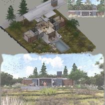 Mi Proyecto del curso: Ilustración digital de proyectos arquitectónicos. Un projet de Architecture, Pa, sagisme, Illustration numérique, Architecture numérique et Illustration architecturale de José Velasco Martín - 26.01.2022
