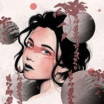 Mon projet du cours : Techniques d’illustration à l’aquarelle numérique. Un progetto di Illustrazione tradizionale, Illustrazione digitale, Pittura ad acquerello, Disegno di ritratti e Disegno digitale di Maëlwenn Martin - 26.01.2022