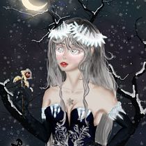 Mi Proyecto del curso: Retratos digitales de fantasía con Photoshop. Traditional illustration, Drawing, Digital Illustration, Portrait Drawing, Digital Drawing, and Digital Painting project by Guadalupe Martínez - 01.26.2022
