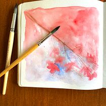 Meu projeto do curso: Ilustração em aquarela com influência japonesa. Traditional illustration, Drawing, and Watercolor Painting project by Simone Pompêo - 01.27.2022