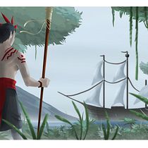 Mi Proyecto del curso: Concept Art: introducción al diseño de escenarios. Un projet de Illustration traditionnelle, Cinéma, vidéo et télévision, Animation, Illustration numérique, Jeux vidéo, Art conceptuel , et Conception de jeux vidéo de Iván Pérez - 27.01.2022