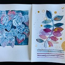 My project in Artistic Floral Watercolor: Connect with Nature course. Un progetto di Illustrazione tradizionale, Pittura, Pittura ad acquerello e Illustrazione botanica di Olga Lev - 27.01.2022