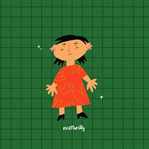 Mi Proyecto del curso: Ilustración y creación de GIF en Procreate. Traditional illustration, Character Design, Character Animation, 2D Animation, Digital Illustration, Digital Drawing, and Animated Illustration project by Vicky Nieto - 01.25.2022