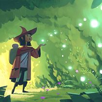 My project in Fantastical Illustrations with Procreate course. Un proyecto de Ilustración tradicional, Ilustración digital y Dibujo digital de Michael Relth - 16.01.2022