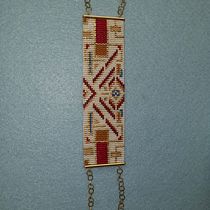 Il mio progetto del corso: Design di gioielli con perline: intreccia pattern eleganti. Accessor, Design, Arts, Crafts, Jewelr, Design, and Fiber Arts project by Federica Yaa Franzese - 01.27.2022