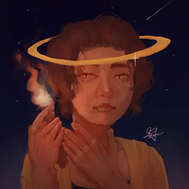 Mi Proyecto del curso: Retratos digitales de fantasía con Photoshop. Traditional illustration, Drawing, Digital Illustration, Portrait Drawing, Digital Drawing, and Digital Painting project by brenda_palomeque - 01.27.2022