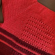 Mi Proyecto del curso:  Top-down: prendas a crochet de una sola pieza. Un progetto di Fashion design, Fiber Art, DIY, Uncinetto e Textile Design di Xotchil Mendez Davila - 27.01.2022