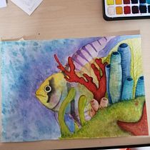 Mi Proyecto del curso: Colores en acuarela: descubre tu personalidad cromática. Ilustração tradicional, Artes plásticas, Pintura, Pintura em aquarela, e Teoria da cor projeto de Myrian Rodríguez Jáimez - 27.01.2022