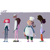 Mi Proyecto del curso: Fábrica de personajes ilustrados. Traditional illustration, Character Design, Digital Illustration, Children's Illustration, and Narrative project by Panchi Traini - 01.23.2022