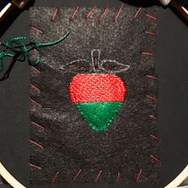My project in Introduction to Gold Embroidery course. Traditional illustration, and Embroider project by silviafrai - 01.28.2022
