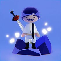 My project in Kawaii Character Creation in 3D with Blender  course Ein Projekt aus dem Bereich Traditionelle Illustration, Design von Figuren, Digitale Illustration, 3-D-Modellierung und Manga von paolomunna - 28.01.2022