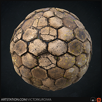 Meu projeto do curso: Introdução à criação de texturas com o Substance Designer. Un projet de 3D, Modélisation 3D , et Jeux vidéo de Victor Kuroiwa - 28.01.2022