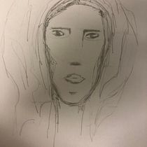 Mon projet du cours : Carnet de portraits : explorez le visage humain. Un proyecto de Bocetado, Dibujo, Dibujo de Retrato, Dibujo artístico y Sketchbook de Laurence Ablain - 28.01.2022