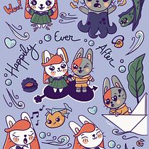 Il mio progetto del corso: Illustrazione di una storia in stile kawaii. Traditional illustration, Character Design, Digital Illustration, and Manga project by Sami Drawings - 01.28.2022