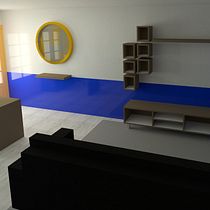 Renovación de interiores sala/oficina. Arts, Crafts, Furniture Design, Making, Interior Design, DIY, Woodworking, and Spatial Design project by Melissa Mendez - 01.22.2022