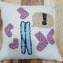 Mi Proyecto del curso: Bordado XL con aguja mágica. Bordado, Decoração de interiores, Punch needle, e Design têxtil projeto de Virginia Garcia - 29.01.2022