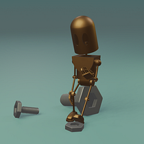 Mi Proyecto del curso: Introducción al diseño y modelado 3D con Blender. Een project van Ontwerp van personages, Productontwerp y  3D-modellering van Beatriz Nogales Cruz - 29.01.2022