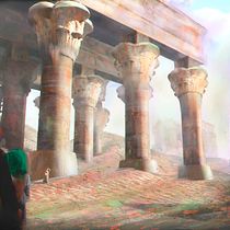 Mi Proyecto del curso: Concept art para videojuegos: Khandahar. Traditional illustration, Digital Illustration, Video Games, Concept Art, and Game Design project by Gilberto López Lizárraga - 01.28.2022