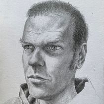 My project in Realistic Pencil Portraiture: Capture Stories and Emotions course. Traditional illustration, Pencil Drawing, Drawing, Portrait Drawing, and Realistic Drawing project by Rasmus Tønnesen - 01.29.2022