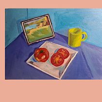 Mi Proyecto del curso: Pintura al óleo desde cero. Fine Arts, Painting, and Oil Painting project by Esther - 02.01.2022