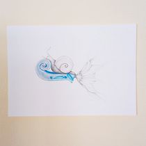 Mi Proyecto del curso: Dibujo de animales fantásticos en grafito y acuarela. Painting, Pencil Drawing, Drawing, Watercolor Painting, and Artistic Drawing project by Beatriz Pérez Peiró - 01.29.2022
