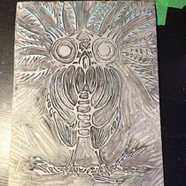 My final project in Printmaking with Linoleum course, . Un progetto di Illustrazione tradizionale, Artigianato, Belle arti e Stampa di Quina. Gtz. - 29.01.2022
