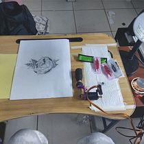 Mi Proyecto del curso: Tatuaje para principiantes. Tattoo Design project by Leslie González - 01.28.2022