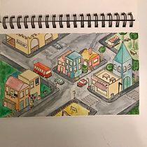 Mein Kursprojekt: Die Sketching Kunst: Transformiere Skizzen in Kunst. Traditional illustration, Drawing, and Sketchbook project by Katharina Wilmsen - 01.29.2022