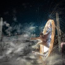 Skate Portal. Photograph, Photograph, Post-production, VFX, Photo Retouching, Fine-Art Photograph, Photographic Composition, Photomontage, and Street Art project by Paulo Giannini Filho - 01.29.2022