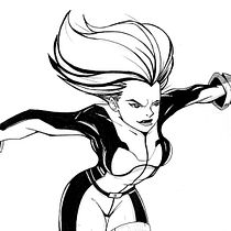 Diseño de personajes femeninos para cómics. Character Design, Comic, and Drawing project by Edwin Rodríguez Sánchez - 01.24.2022